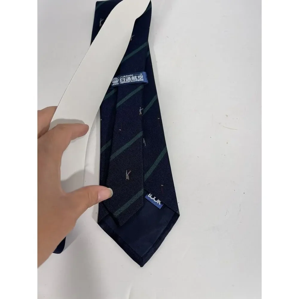 Golf Look Nippon Express Golf BLUE Navy Men's Neck Tie Nitsu Airway Cravat Japan